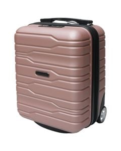Valixhe udhëtimi, ABS, 16", ngjyrë rozë gold