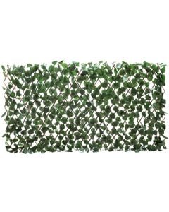 Gardh me gjethe artificiale, Giadino Verde, shelg me gjethe dafine, 100x200 cm, 2090 gr, 700 gjethe, 56 risetla shelgu, ngjyra jeshile