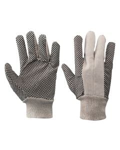 Cotton work gloves, M