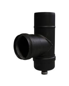 Tee Pellet stove 80 mm