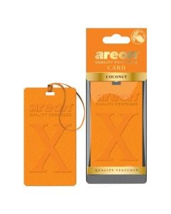 Car Air Freshner, Areon, X Card, Coconut