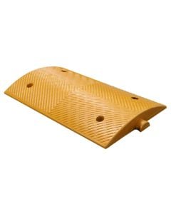 Speed limiter, 30x50xH4.5 cm, rubber, yellow color