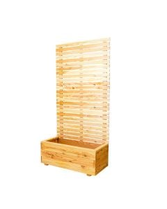 Vazo druri per bime me panel mbeshtetes, dru larshi (Larix), 180×60×46 cm