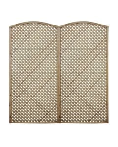 Panel druri me hark, Privacy Diamond, H163/183/163x180x183 cm