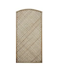 Panel druri me hark, Privacy Diamond, H183/193/183x90 cm