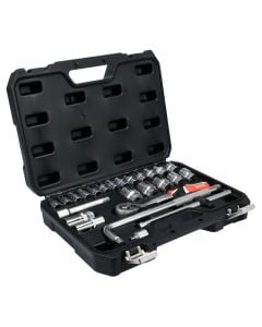 Wrench set 25 pieces 1/2"