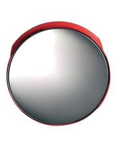 Road mirror, D60 cm, for visibility at high angles.