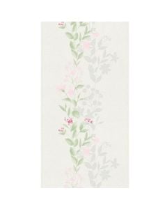 Wallpaper, AS-Creation, Blooming, 10.05x0.53 m , Deco Floral, Pink, Mint and lime green
