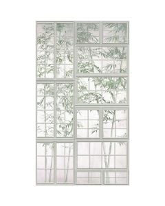 Leter muri, AS-Creation, The Wall 3, 1.59x2.8 m , Deco Floreal, Modern, Krem, Jeshile, Gri