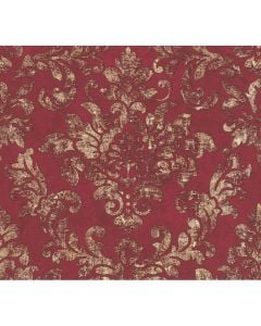 Leter muri, AS-Creation, AS Neue Bude 2019, 10.05x0.53 m, Barok Clasic Oriental, Gold, E kuqe