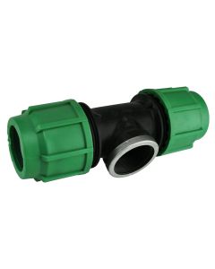 Tee connection female 40x1-1/4x40" PN 10