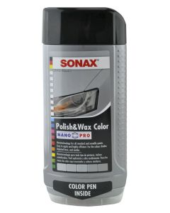 SONAX Polish & Wax COLOR NanoPro silver/grey