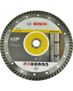 Disk diamanti, Bosch, 230x22.2 mm, universal Turbo
