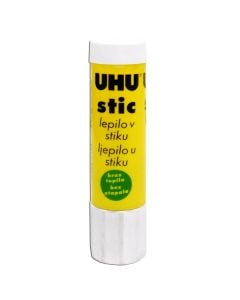 Glue stick, UHU, plastic, 21 g, yellow, 1 piece