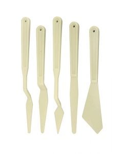 Set spatula plastike, 5 copë