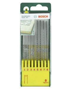 Jig saw blade for metal and wood, Bosch, 8 pc