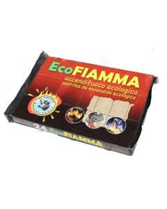 Ndezes zjarri, "EcoFiama", druri, bezhë, 3.9 gr, 38.5x25x12 cm, 24 kubik