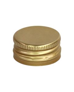 Aluminum cork 31x18 mm gold