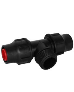 Tee male threaded 25x1"x25 PN 6