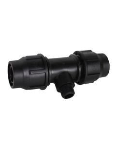 Tee male threaded 32x1/2"x32 PN 6