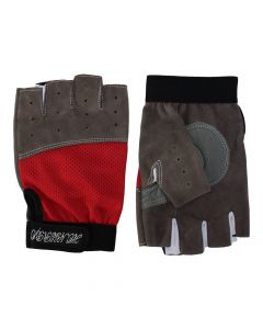 Training gloves red/gray