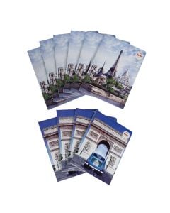 Notebook A5 with 52 sheets  57gr checked