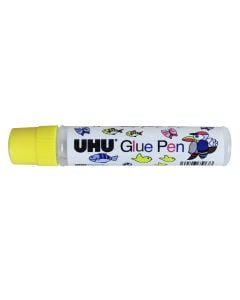 Liquid glue pen for kids, UHU, plastic, 50 ml, yellow, 1 piece