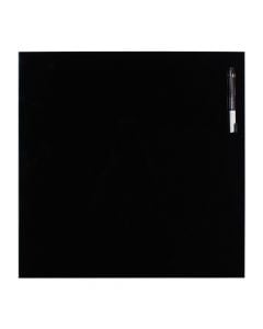 Magnetic galss board 100x100 black
