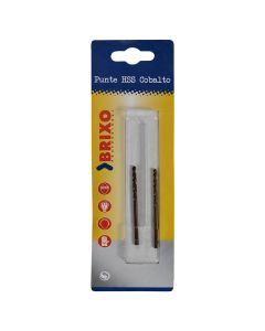 Metal drill bit, Brixo, HSS-Cobalt, 2.5 mm