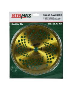 Grass cutter disc, 255x25.4 mm, 40 T