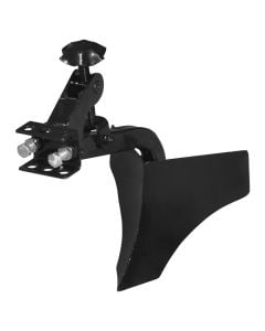 Plow for channel opening and adjustabel