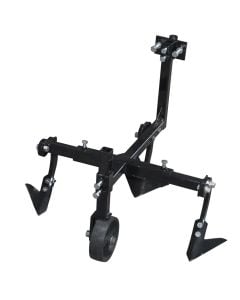 Plow for land tilling with 3 blades