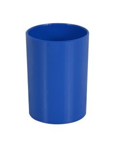Plastic stationaries holder blue 105x75mm