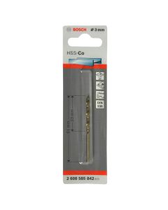 Punto metali, Bosch, HSS-Cobalt, 3x33x61 mm,