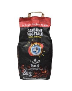 Charcoal , for barbecue, yellow, 3 kg