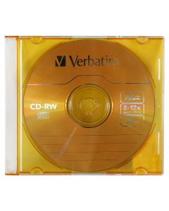 CD-RW 12x VERBATIM, 700Mb color