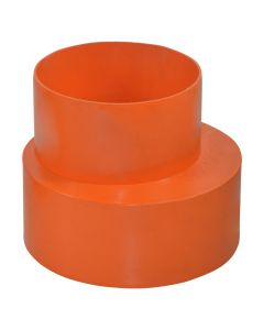 Reducing, PVC, Ø160x125mm, shaped cup