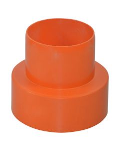 Reducing, PVC, Ø100x75mm, shaped cup