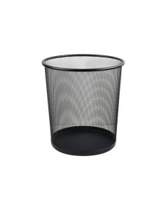 Kosh metalik rrethor rrjete I zi, 22x26.5x28cm