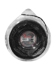 Grass trimmer line, Vortex, 3.3 mm x 36 m, spiral, black