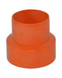 Reducing, PVC, Ø100x80mm, shaped cup