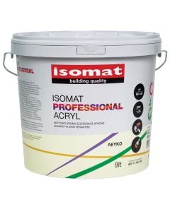 Acrylic paint, Professional Acryl, 9 L, white