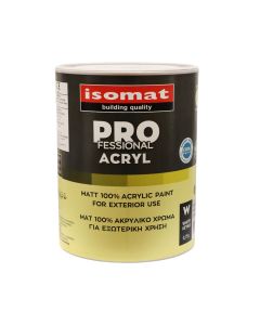 Acrylic paint, Professional Acryl, 0.75 L, white