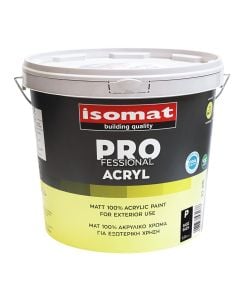 Acrylic paint, Professional Acryl, 9 L, P base