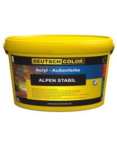 Acrylic paint, Alpen Stabil, 10L, white