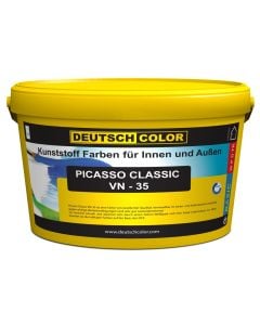 Plastic paint, Picasso Clasic VN35, 10L, white
