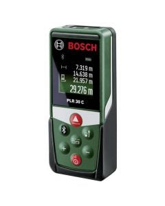 Metër digjital laser, Bosch, PRL 30 C, 0.15-30 m, jeshil