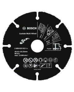 Cutting multifunksional, Bosch, 115x22.23 mm