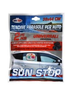 Universal pair of side shades, Ototop, Fish, 44 x 38 cm