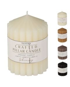 Decoration candle, paraffin, different colors, 10 cm